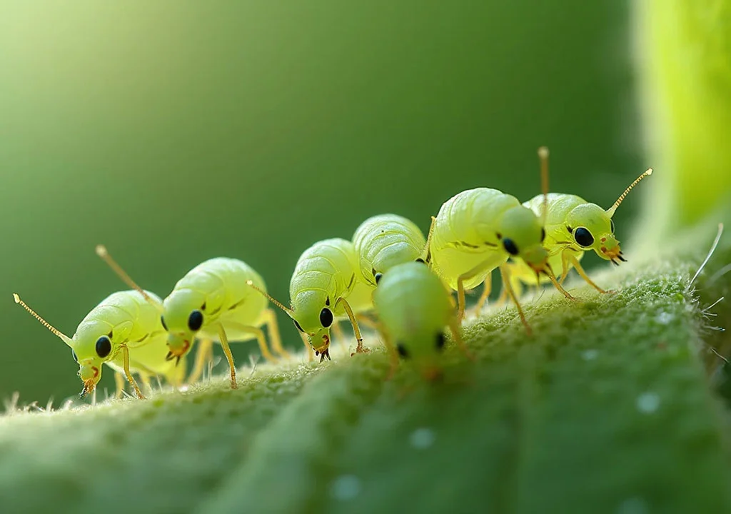 انواع آفت گیاهان آپارتمانی