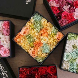 نگهداری باکس گل طبیعی
